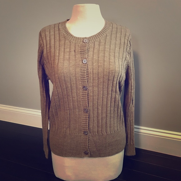 NWT Vera Wang Ribbed Cardigan - Picture 1 of 7